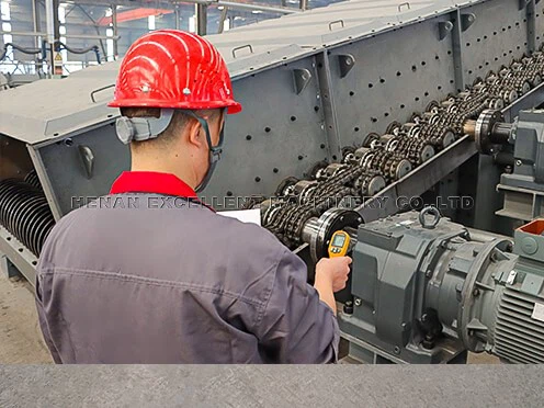 Roller Screen Shaft Temperature Detection Roller Screen Shaft Temperature Detection