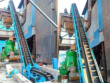 Steep Incline Corrugated Sidewall Belt Conveyor Application Steep Incline Corrugated Sidewall Belt Conveyor Application