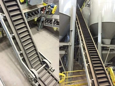 Steep Incline Corrugated Sidewall Belt Conveyor Application-6 Steep Incline Corrugated Sidewall Belt Conveyor Application-6