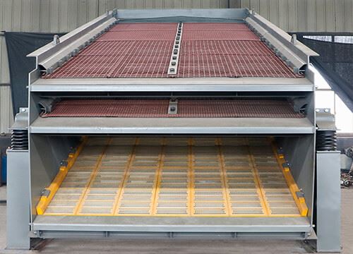 High Efficiency Incline Vibrating Screen Used In Quarries Gravel Pits suppliers